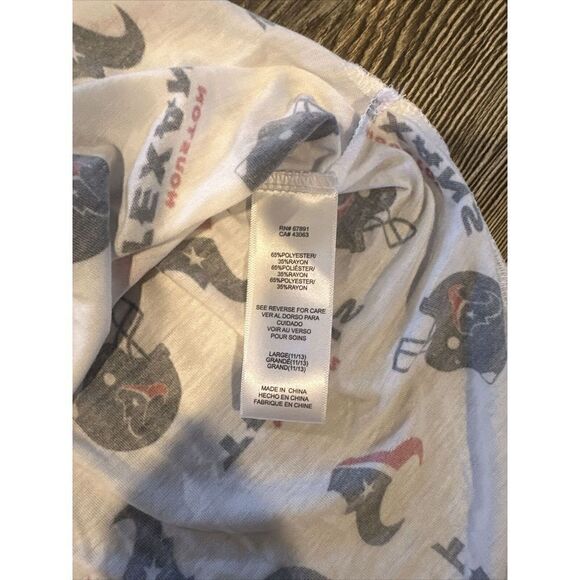 Houston Texans Teens Juniors Large Shirt. Authentic. NWT. 1 - Picture 7 of 7